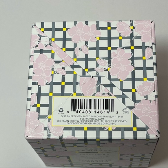 Beekman 1802 New Sealed Cherry Blossom Whipped Goat Milk Body Cream Jar 8 fl oz - Picture 6 of 7